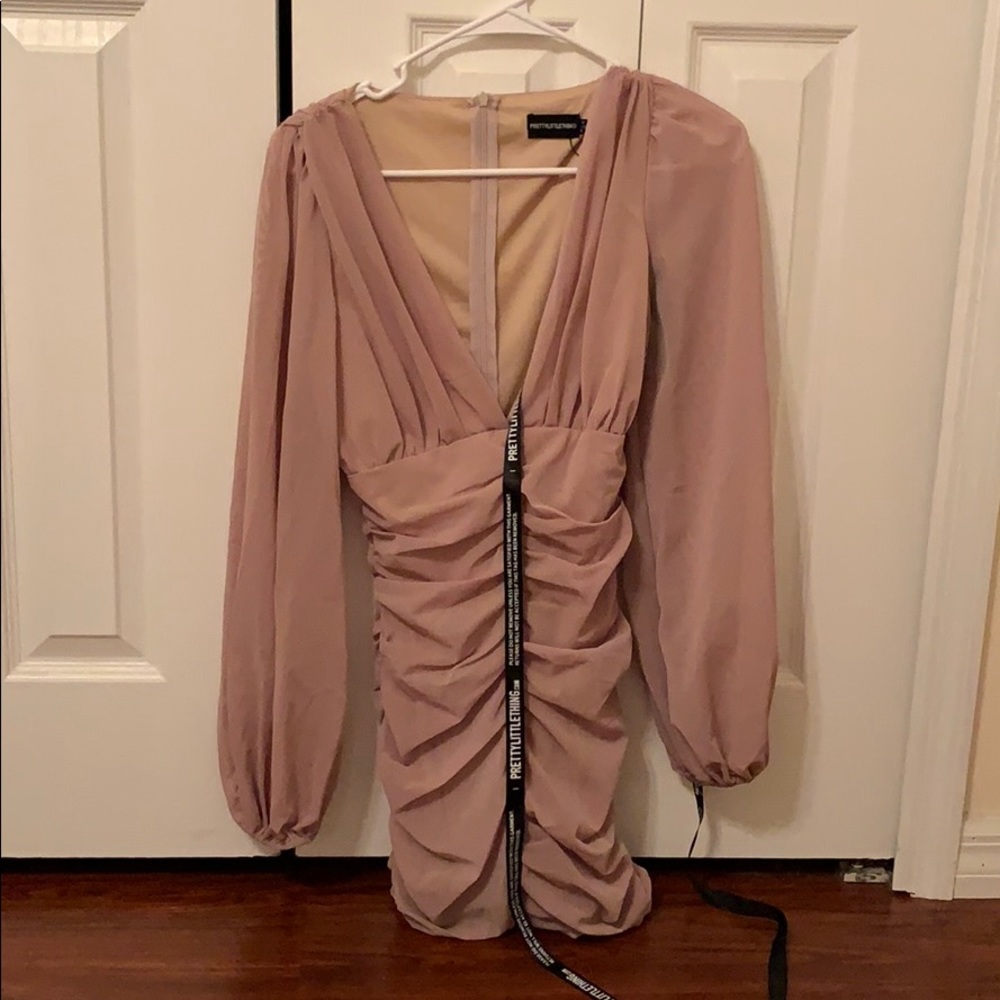Pretty little thing long sleeve dress